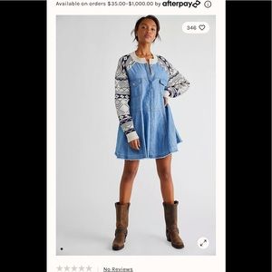 NWOT Free Prople Dominic Dress XS